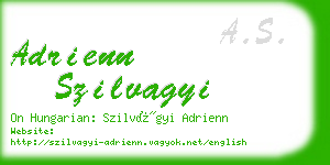 adrienn szilvagyi business card